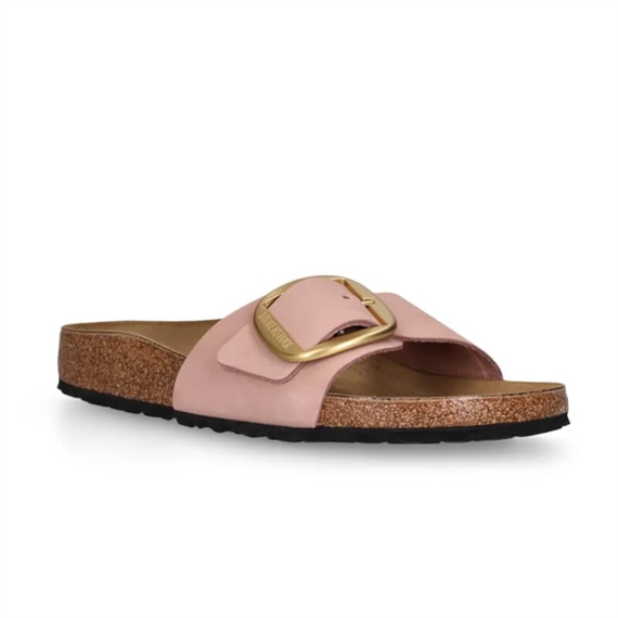 Birkenstock Madrid Big Buckle Sandaler, Soft Pink 